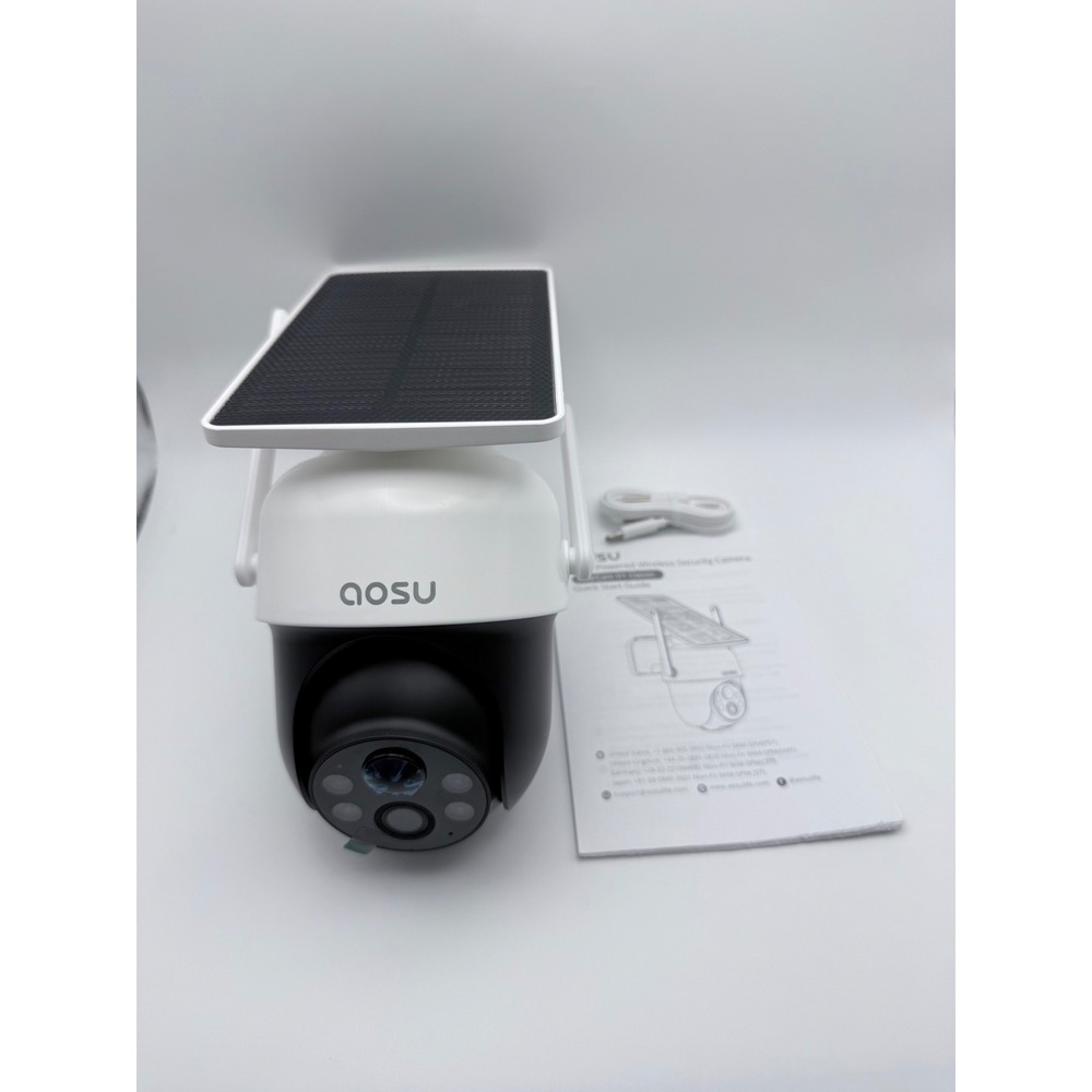 AOSU SolarCam D1 Classic Wireless Outdoor‎ Security Camera PTZ Solar C9C2CA11